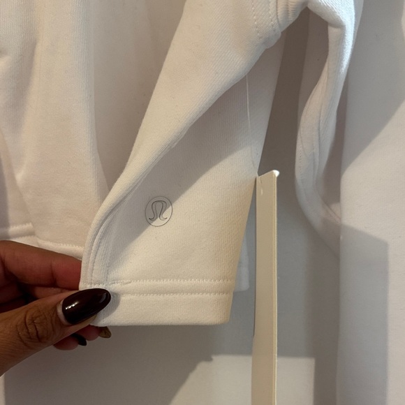 lululemon athletica Cream Cropped Sweatshirt - Picture 2 of 4